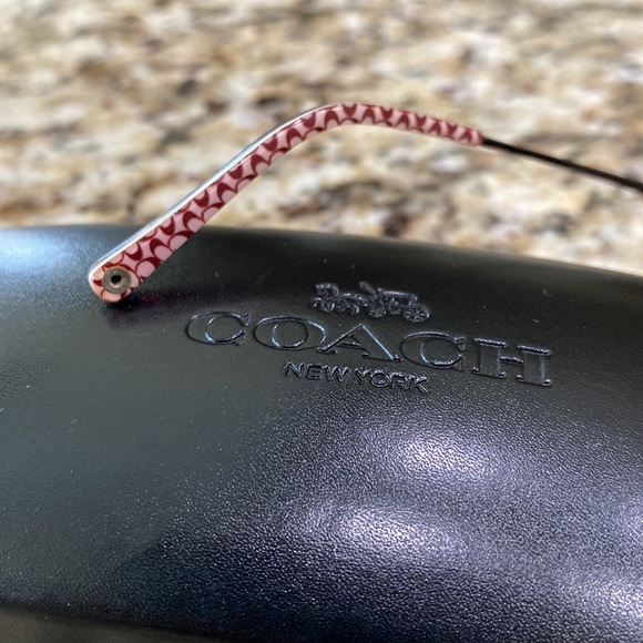 Coach Glasses Della (128) Burgundy - Picture 8 of 10